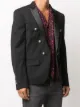 Balmain double-breasted peaked lapels blazer