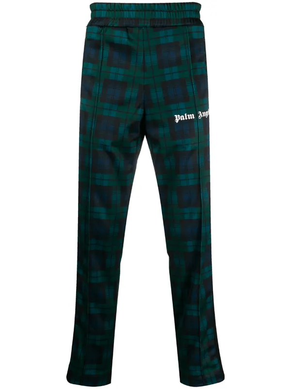 tartan print pants