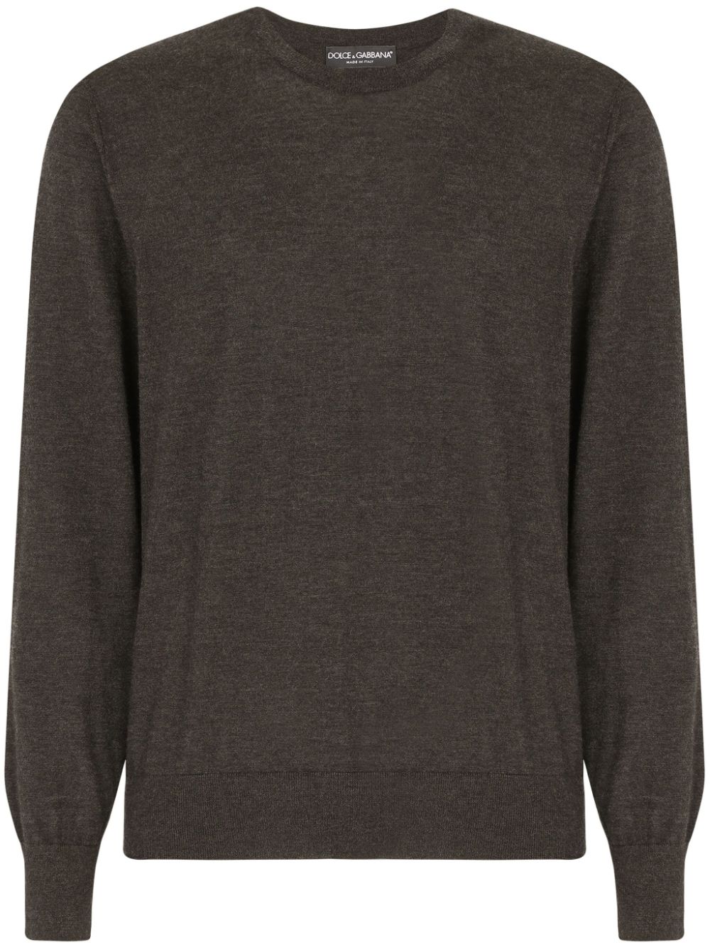 cashmere crew-neck jumper