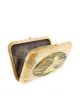 Image 2 of SILVIA FURMANOVICH vintage japanese fabric wood clutch
