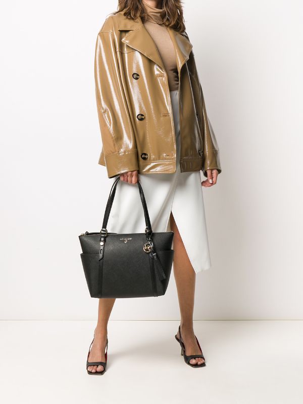 Michael Michael Kors Saffiano Leather Large Tote Bag - Farfetch