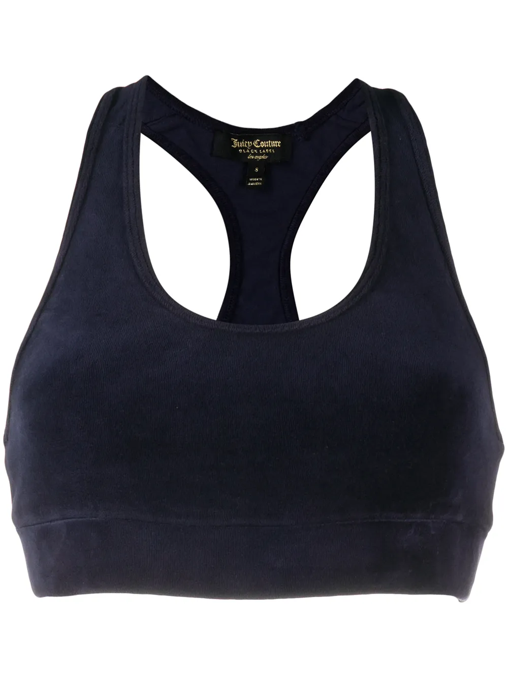 Juicy Couture Cropped-Top Aus Velours SUvng TZBPp Juicy Couture Cropped-Top Aus Velours SUvng TZBPp