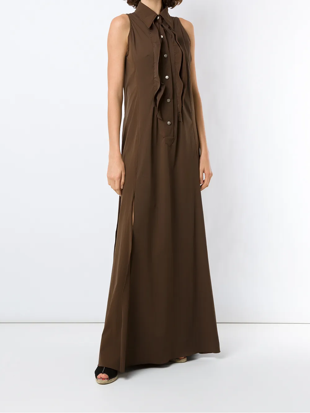 Amir Slama ruffle-trim maxi dress | Day Dresses | Image 2
