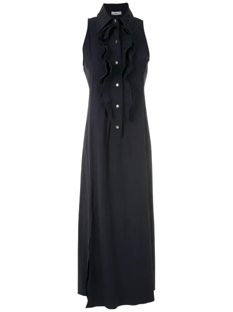 Amir Slama vestido largo con volantes