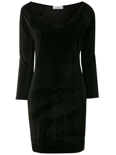 Amir Slama scoop neck tube dress