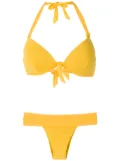 Amir Slama triangle top bikini set - Yellow
