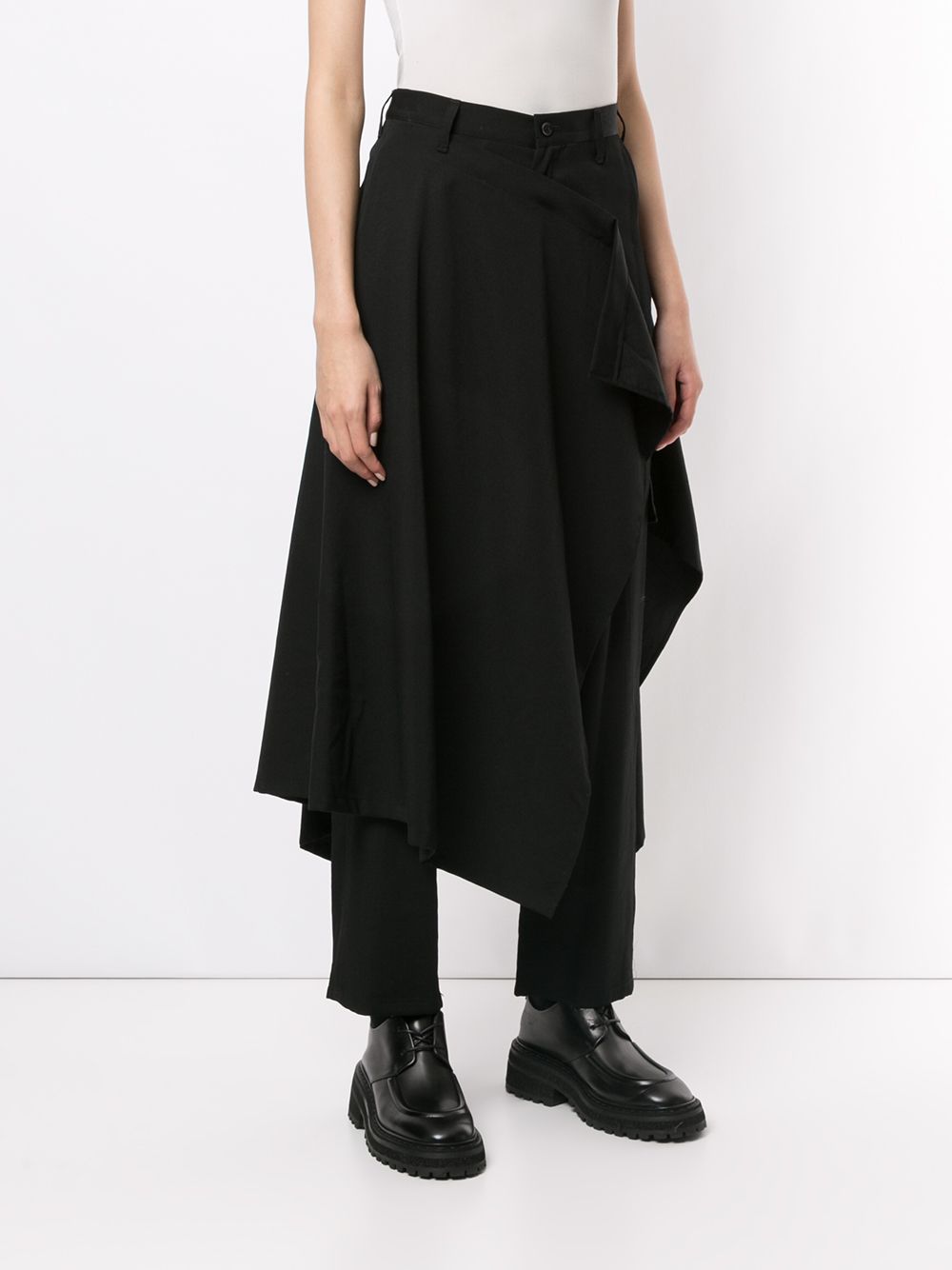 фото Yohji yamamoto брюки-юбка