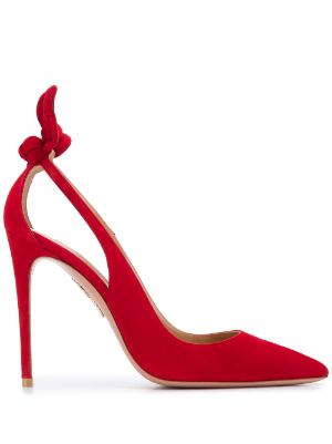 Red 2025 aquazzura heels