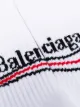 Balenciaga logo print ankle socks