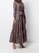 La Doublej floral shirt maxi dress