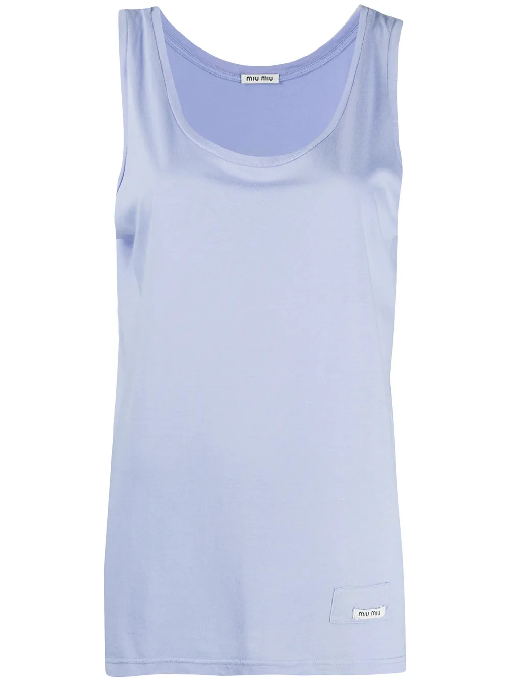Miu Miu Tanktop Mit U-Ausschnitt FdBGJ pbWWn Miu Miu Tanktop Mit U-Ausschnitt FdBGJ pbWWn