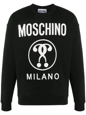 black moschino jumper