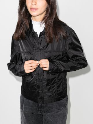 Erika buttoned boyfriend jacket展示图