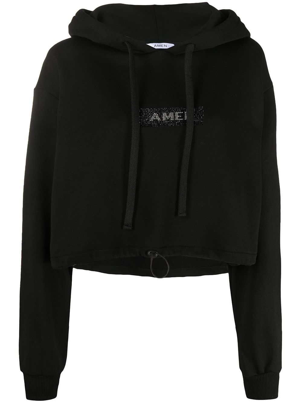 фото Amen studded-logo hoodie