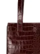 Versace Pre-Owned 1990s Medusa crocodile embossed tote