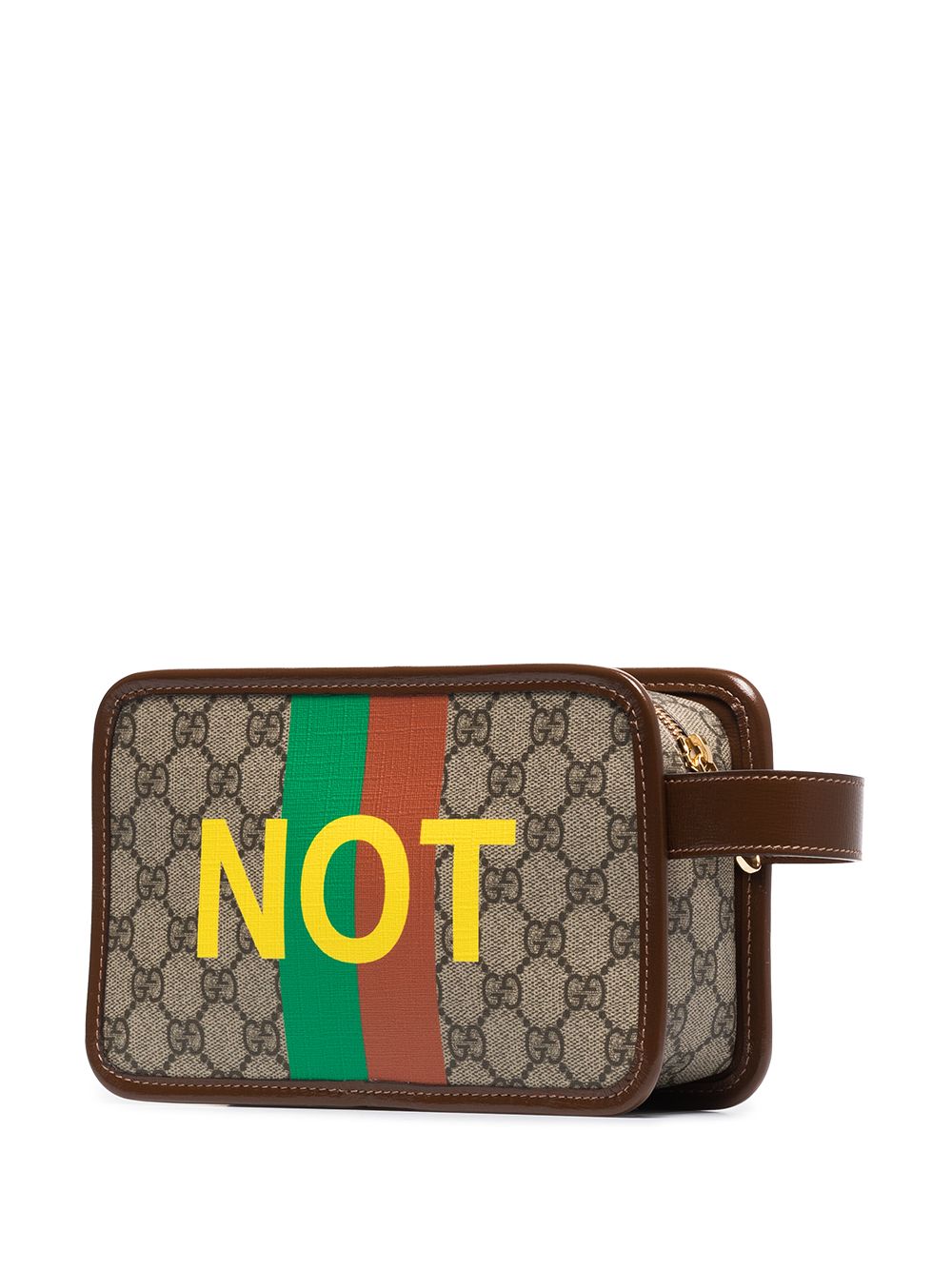 фото Gucci несессер с монограммой и принтом fake/not