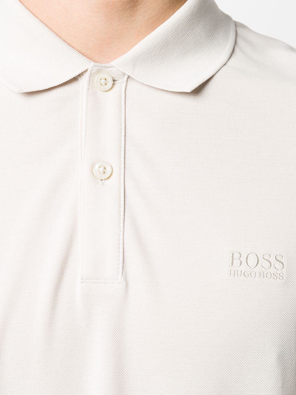 фото Boss hugo boss рубашка поло с вышитым логотипом