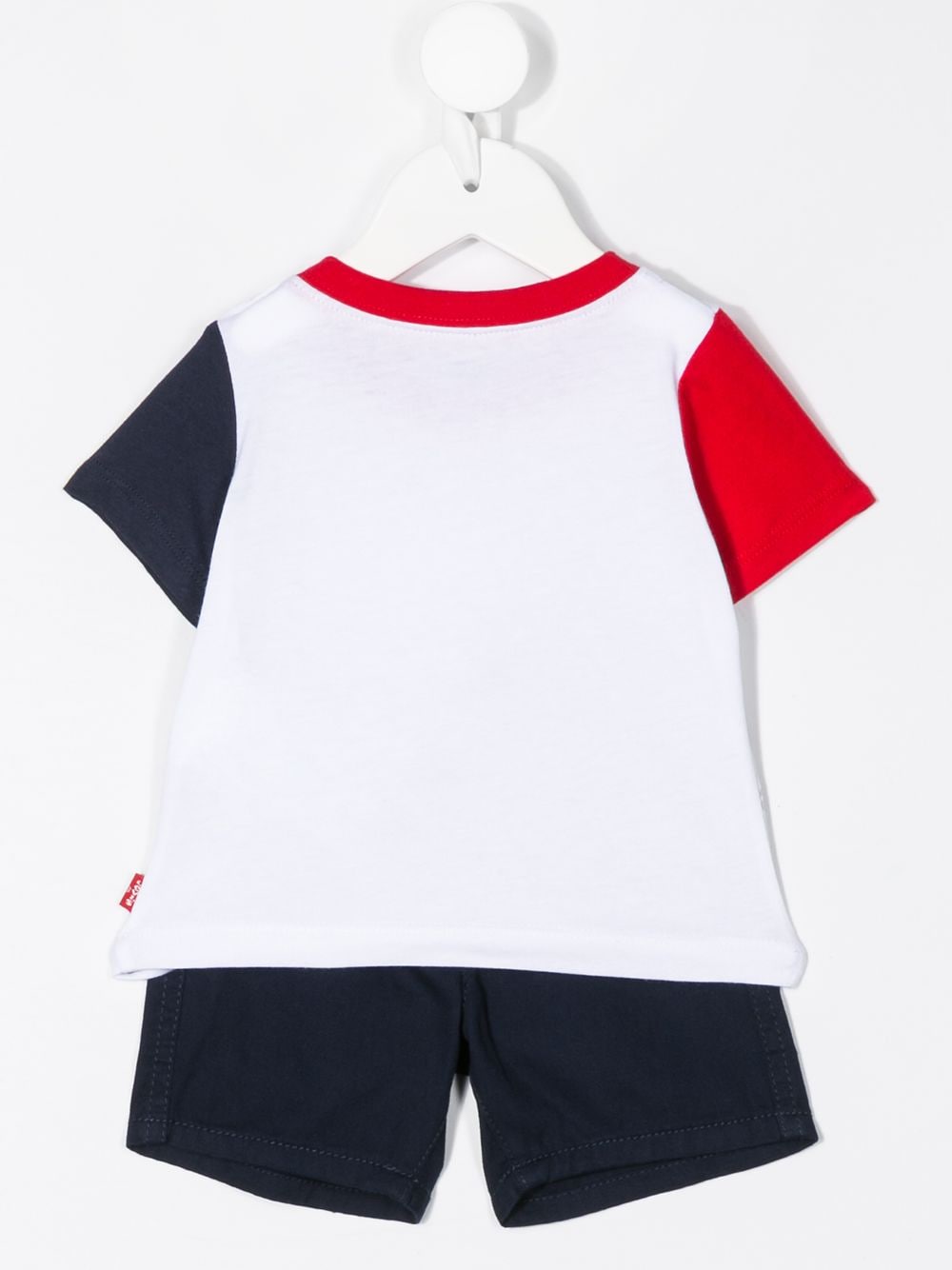 фото Levi's kids комплект из футболки и шортов с логотипом