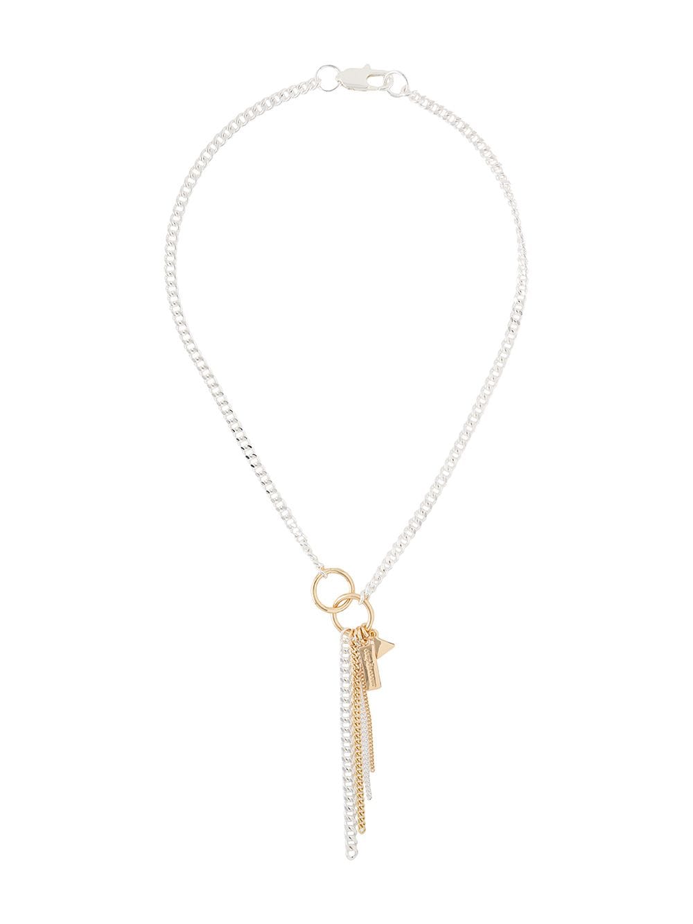 Coup De Coeur Chain Drop Necklace In Gold