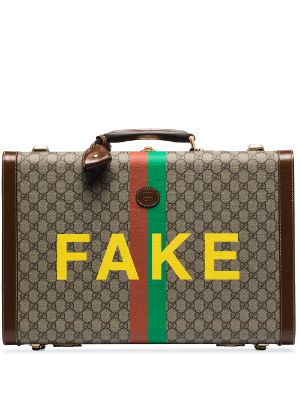 fake gucci suitcase