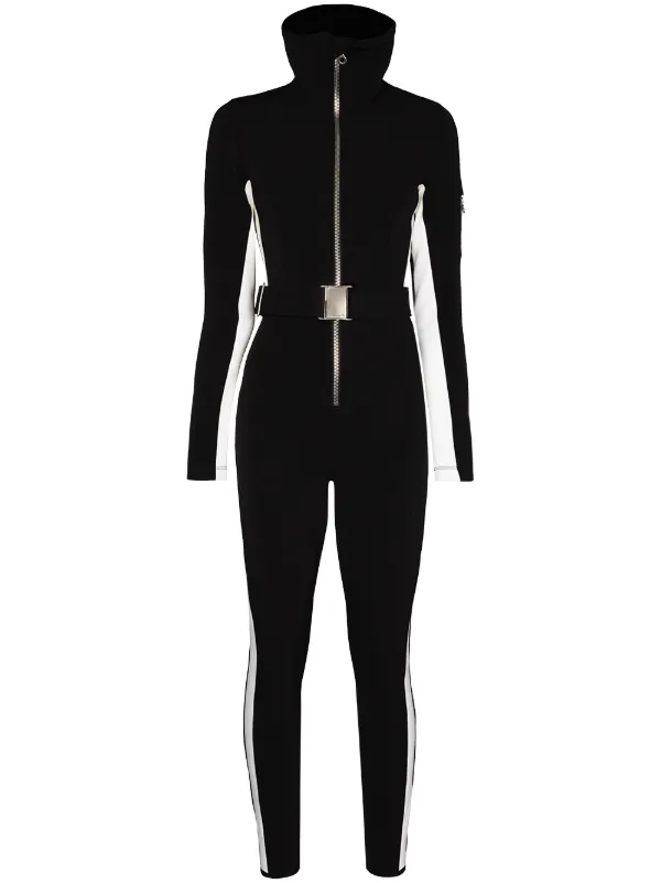 ski suit black