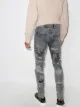 Represent distressed-finish skinny jeans