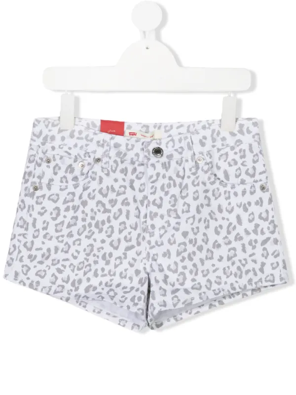 levi's floral shorts