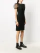 Karl Lagerfeld organza sleeve dress