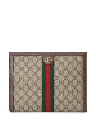 gucci floral clutch bag