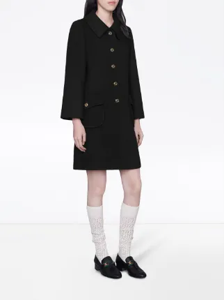 gucci pea coat mens