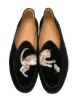 Shanghai Tang x Bing Xu embroidered loafers