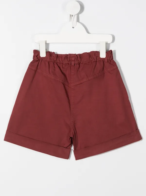 elasticated chino shorts