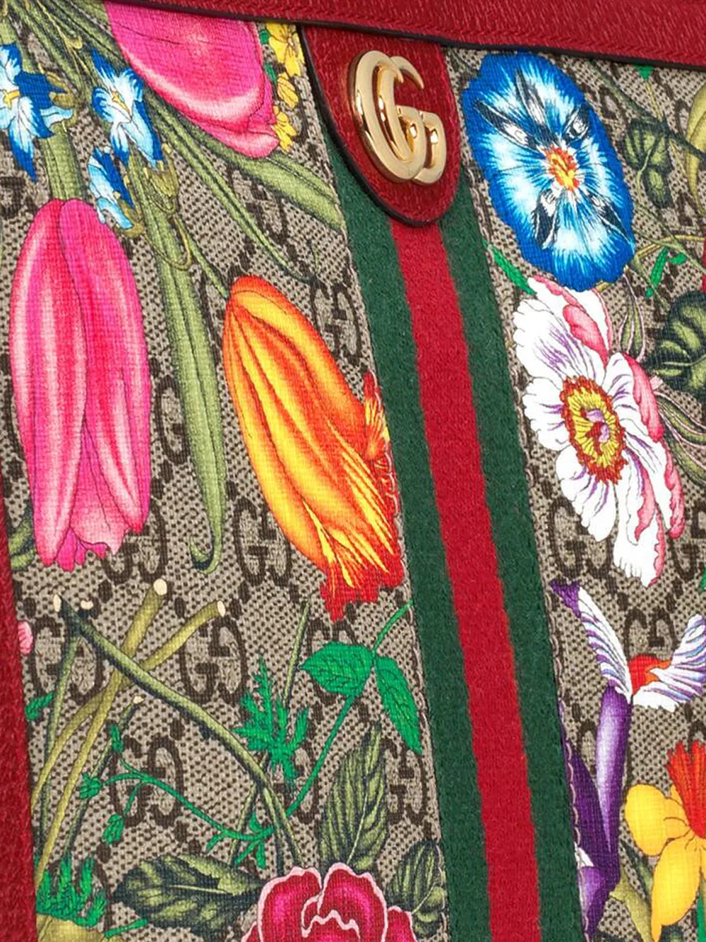 gucci flower clutch bag