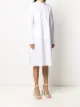 MM6 Maison Margiela logo print shirt dress