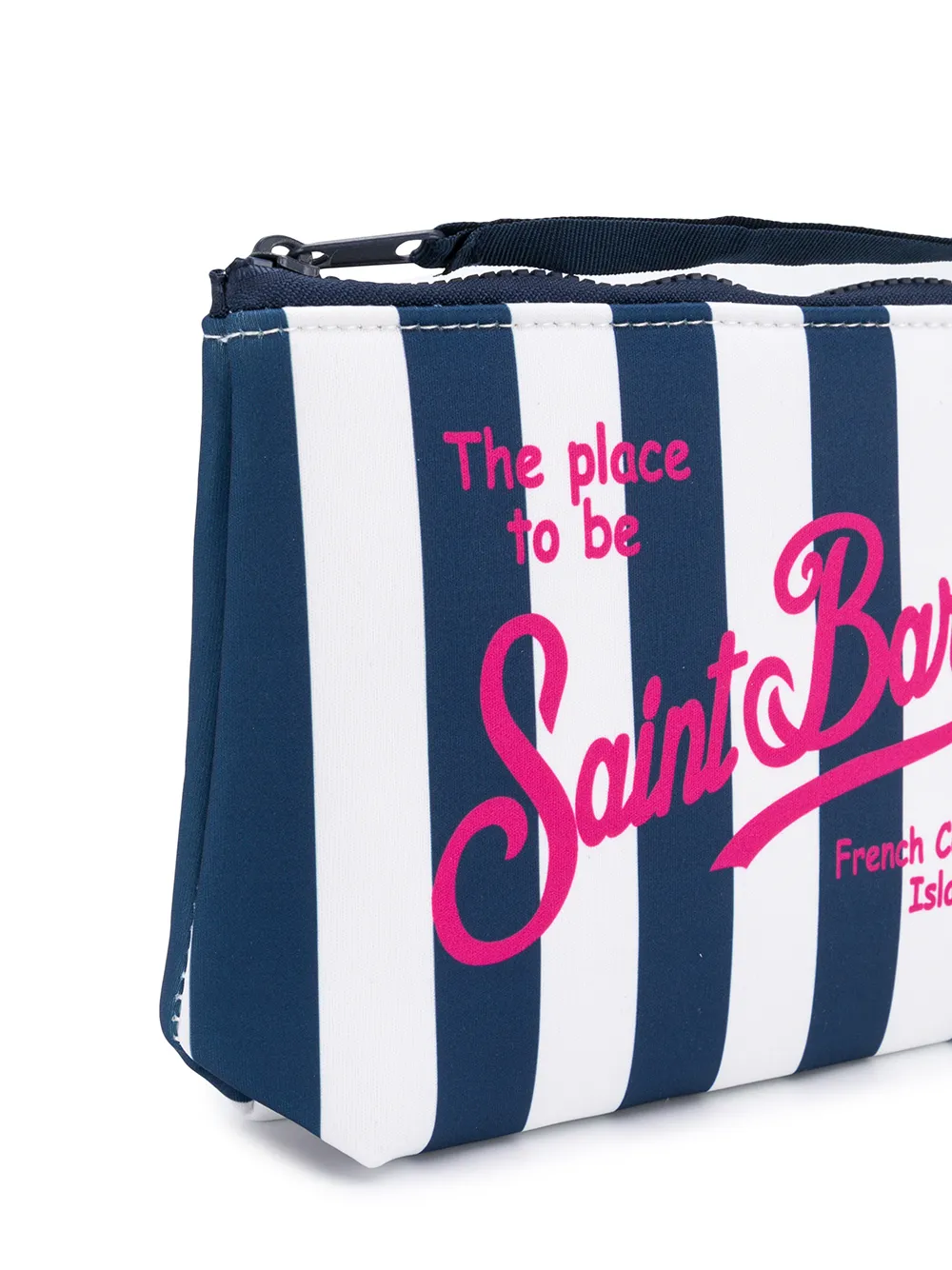 фото Mc2 saint barth kids aline striped make-up bag