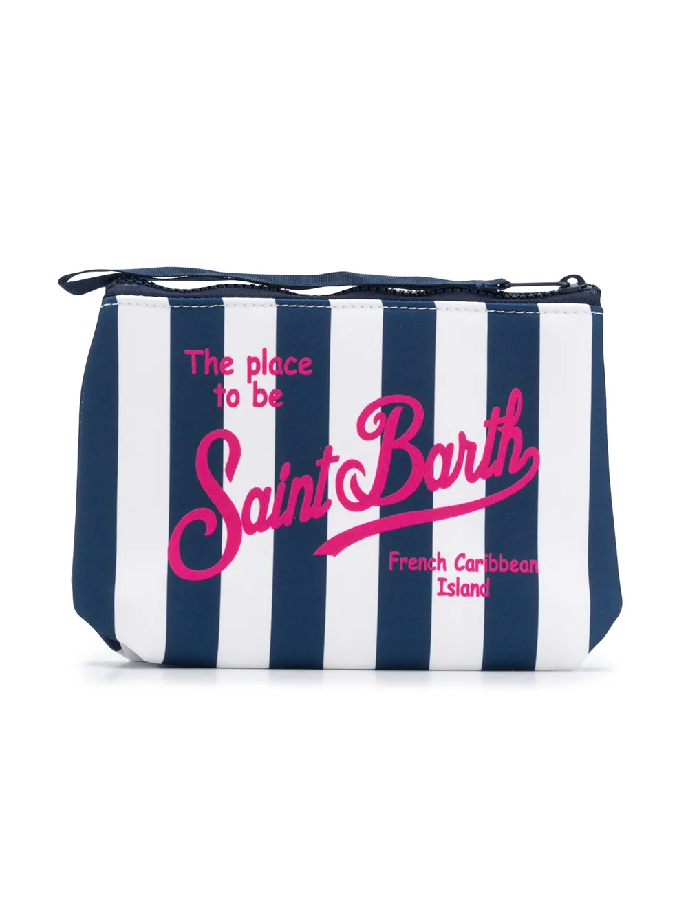 фото Mc2 saint barth kids aline striped make-up bag