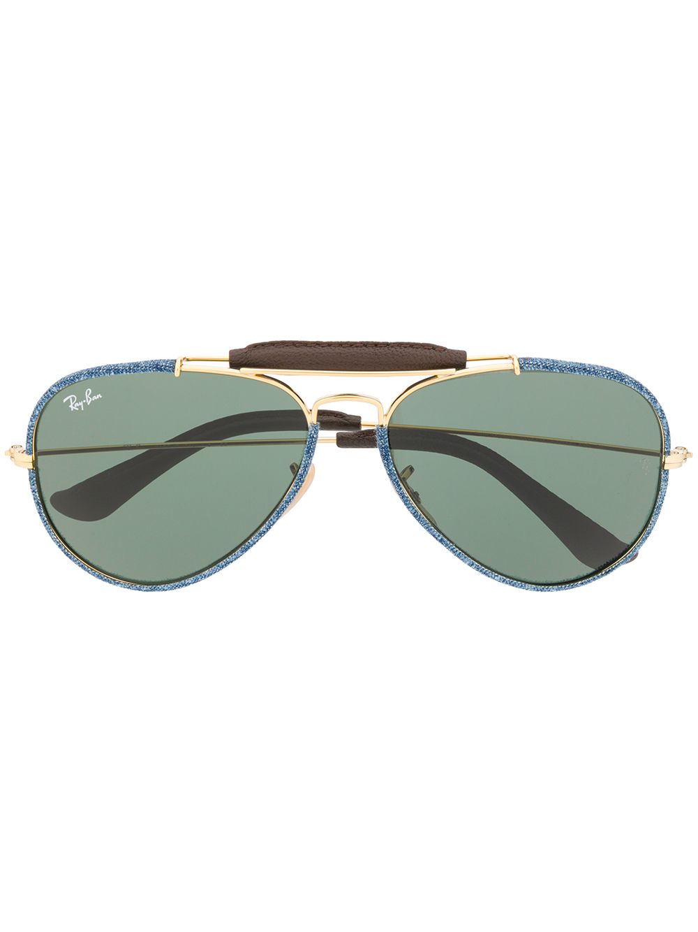 фото Ray-ban солнцезащитные очки-авиаторы 3422q outdoorsman craft