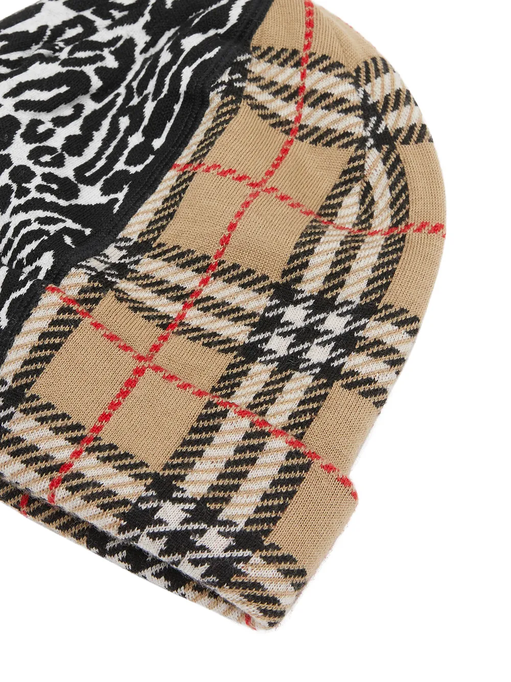 фото Burberry kids шапка бини в клетку