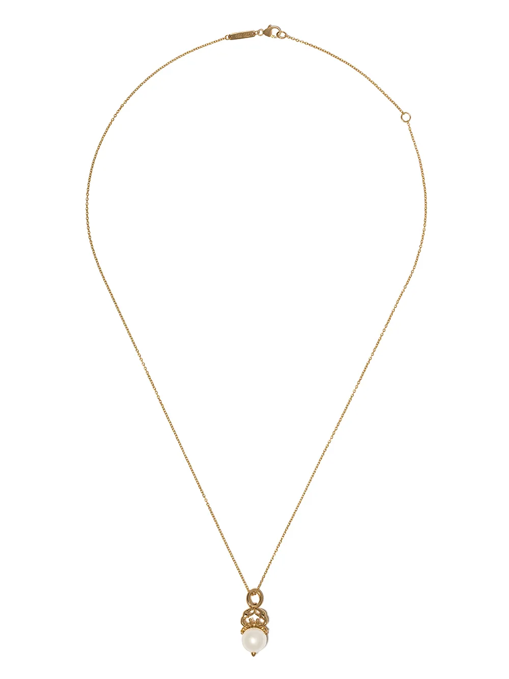 Stephen Webster колье Cancer Astro Ball из желтого золота с жемчугом