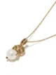 Stephen Webster 18kt yellow gold Capricorn Astro Ball pearl pendant necklace