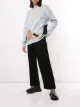 Ports V long sleeve landscape knitted jumper