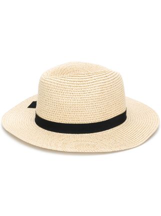Polo Ralph Lauren Bow-Band Straw Hat 