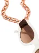 Frame Chain rose gold-tone glasses chain