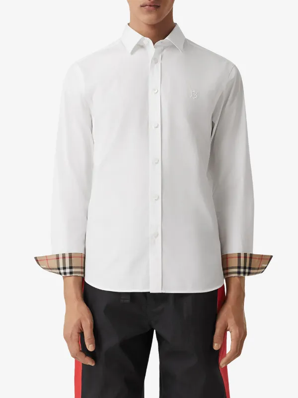 burberry dress shirts pearl Machine wash Imported *Containing organic cottton Men's Designer Shirts | Burberry