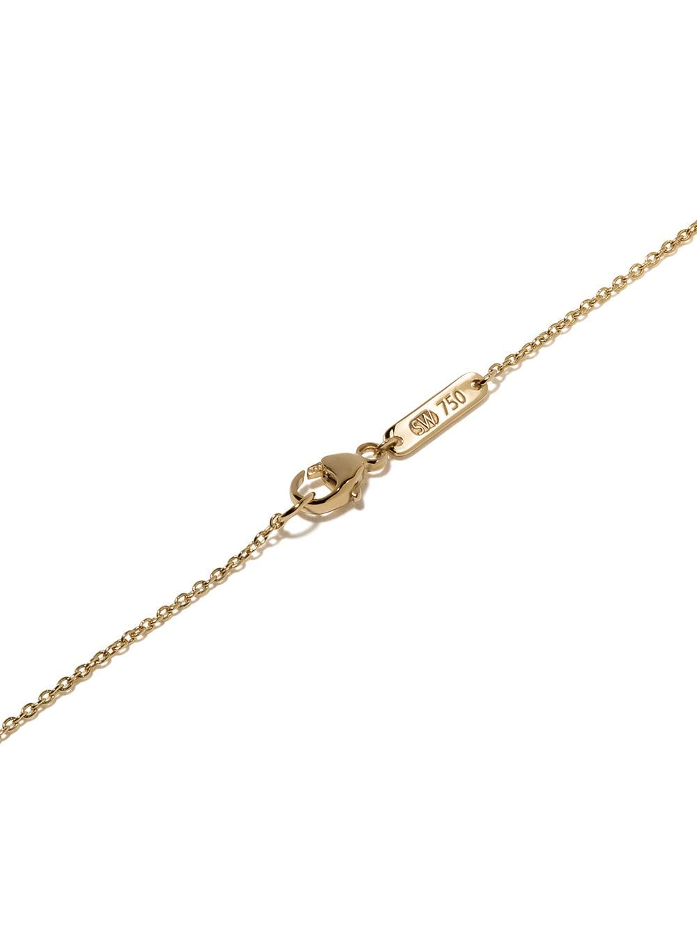 Shop Stephen Webster 18kt Yellow Gold Gemini Astro Ball Pearl Pendant Necklace