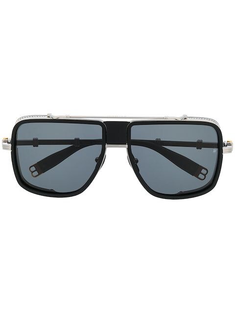 Balmain Eyewear x Akoni side shield sunglasses