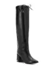 Image 2 of Toga Pulla front tie detail pointed toe boots