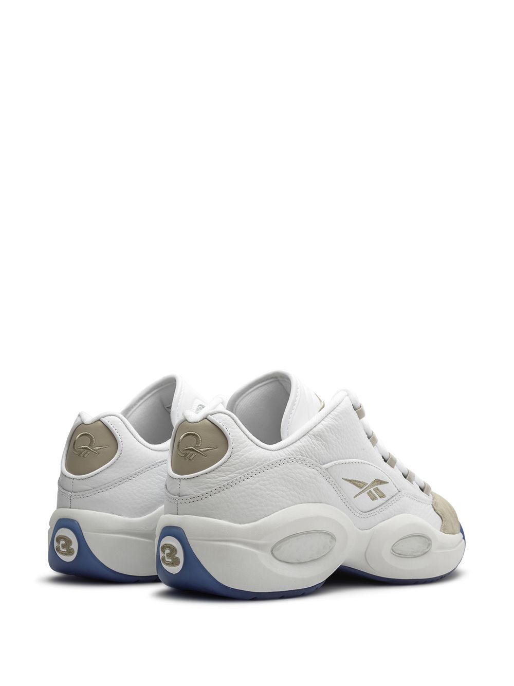 Shop Reebok Question Low Sneakers In White