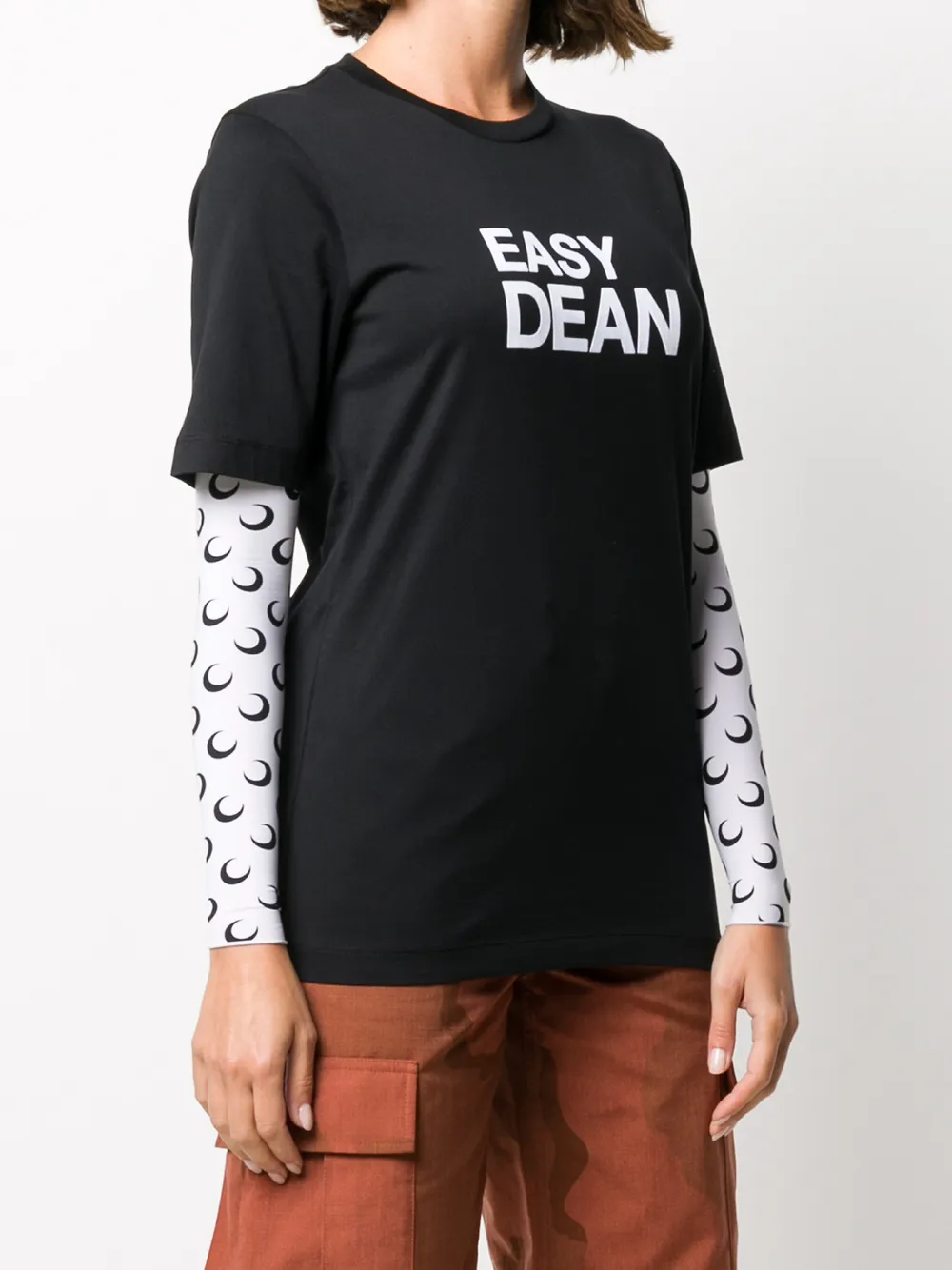 DSQUARED2 T-shirt met print Zwart