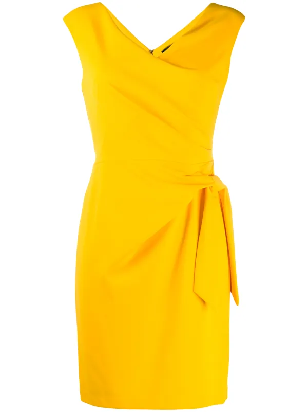 ralph lauren yellow dress